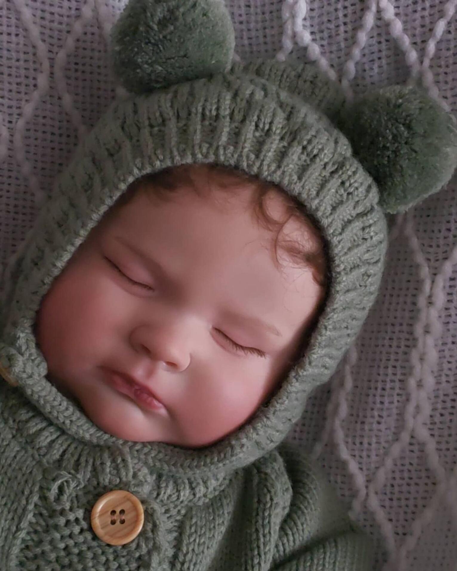 60cm Realistic Reborn Sleeping Baby Doll Boy