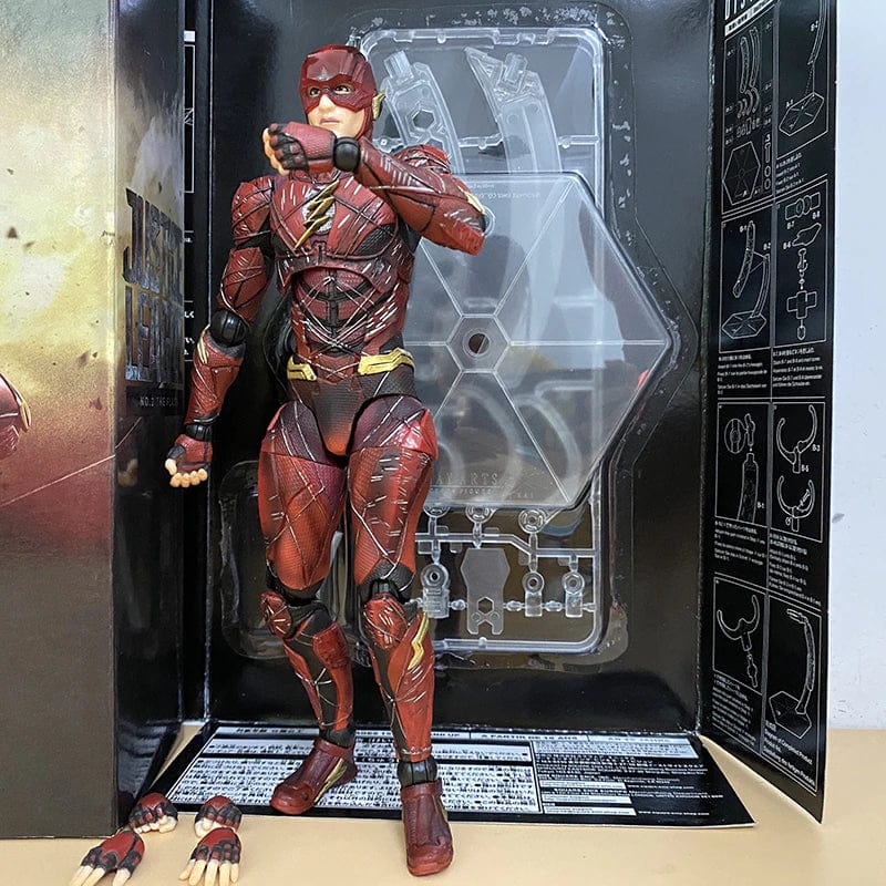 marvel Play Arts Flash Action Figures