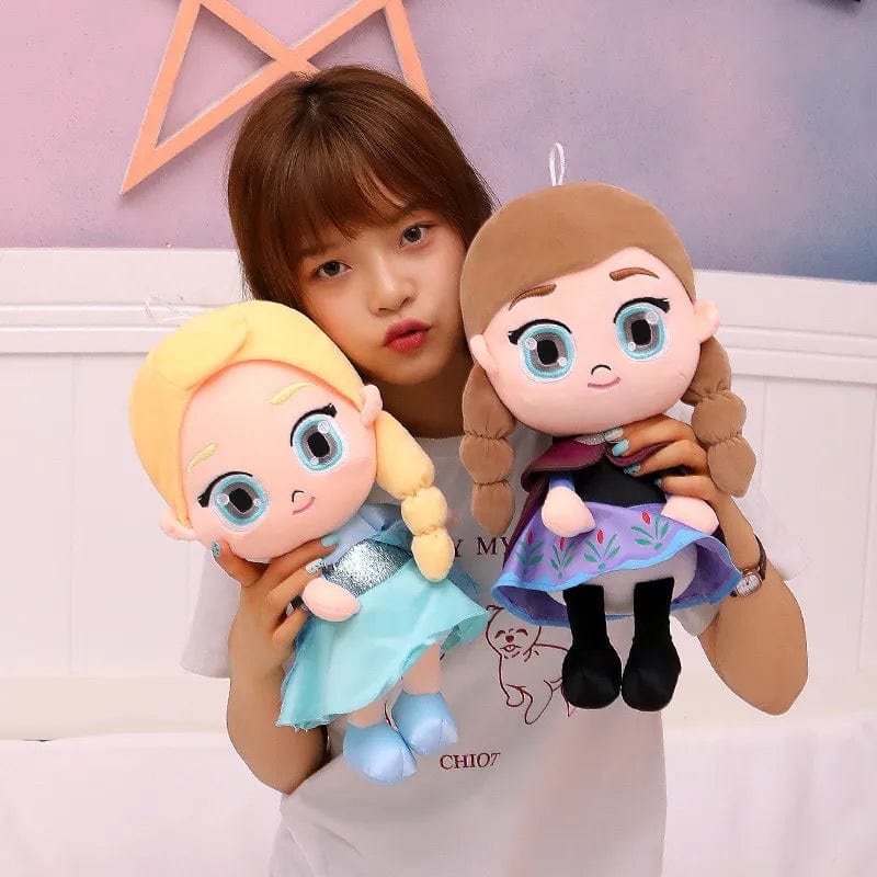 Plush Toys Frozen Princess Anna Elsa Dolls Kids Plush Toys
