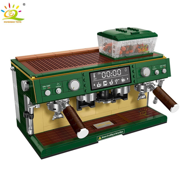 toys Coffee Machine Model Micro Building Blocks for kids