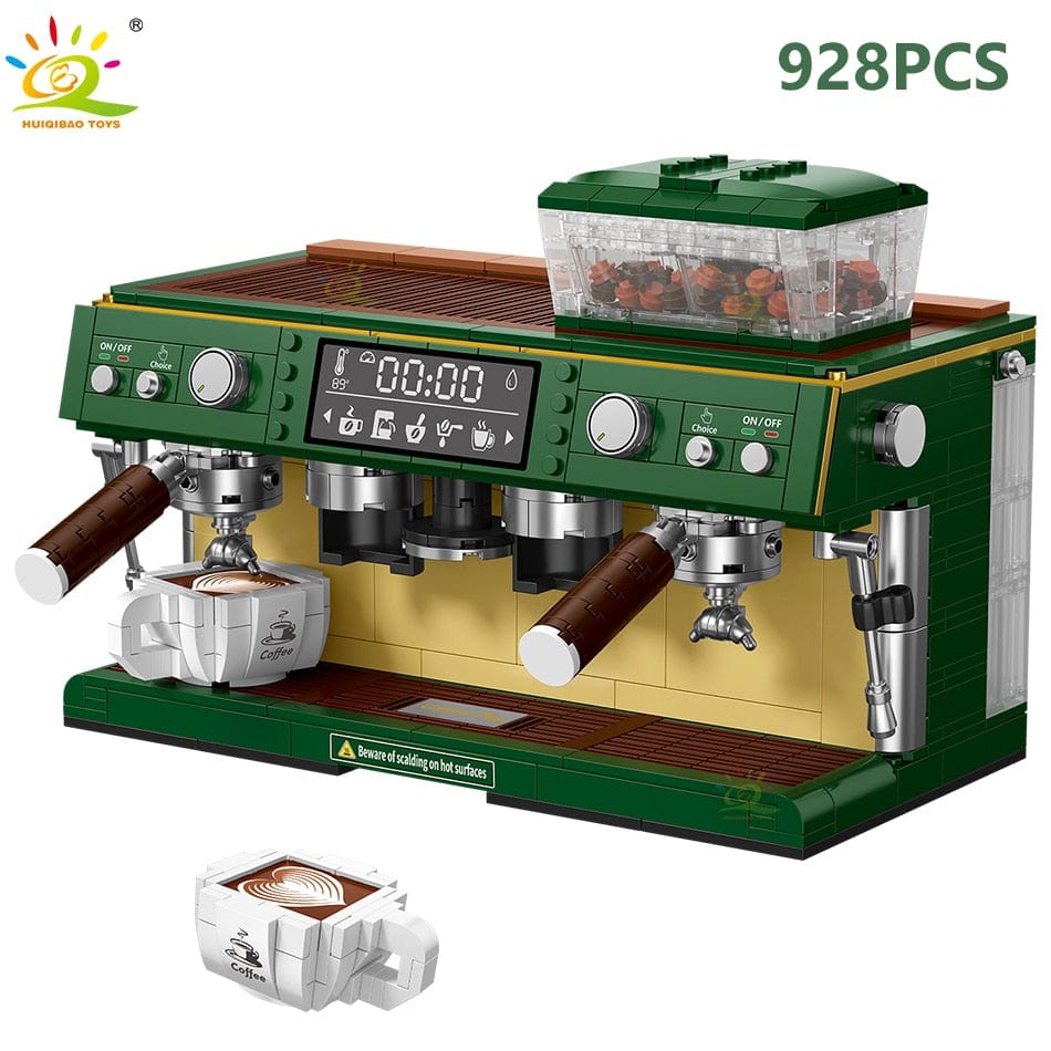 Coffee Machine Model Micro Building Blocks for kids