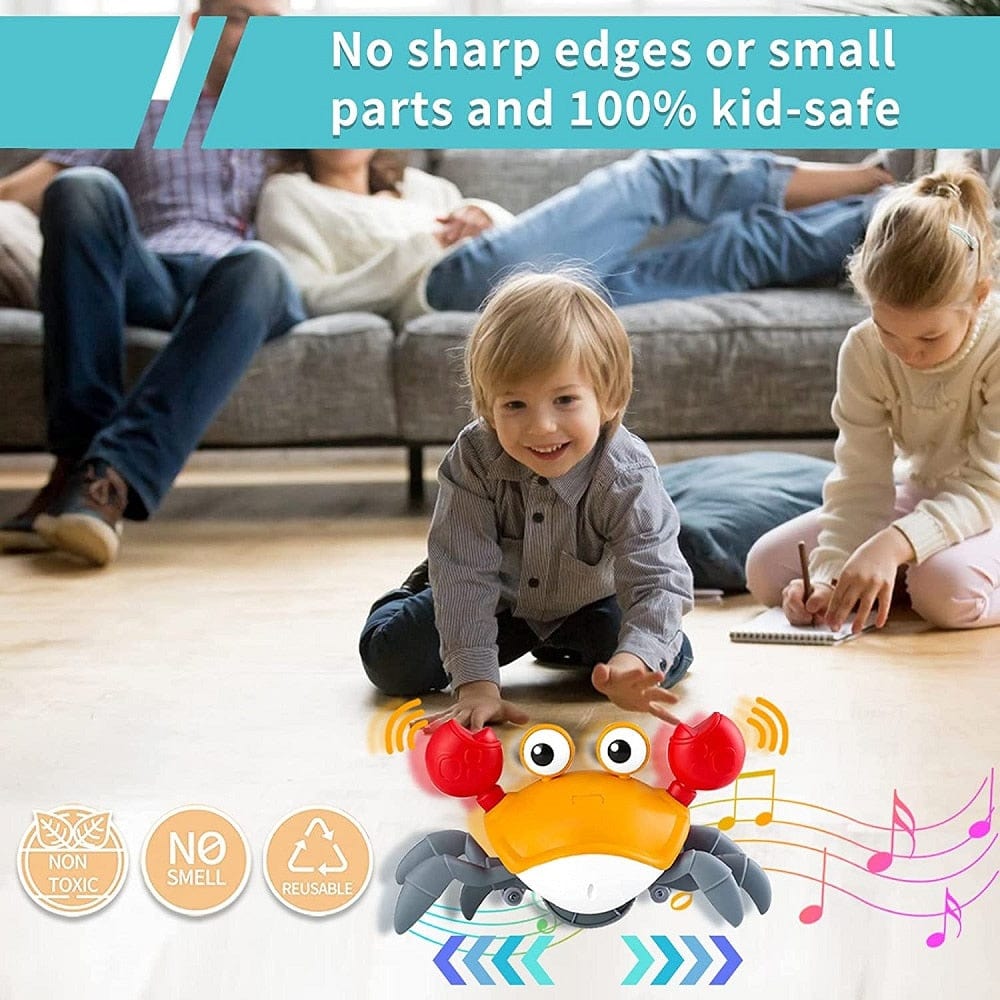 toys Dancing Interactive Run Away Crab Toy for Babies