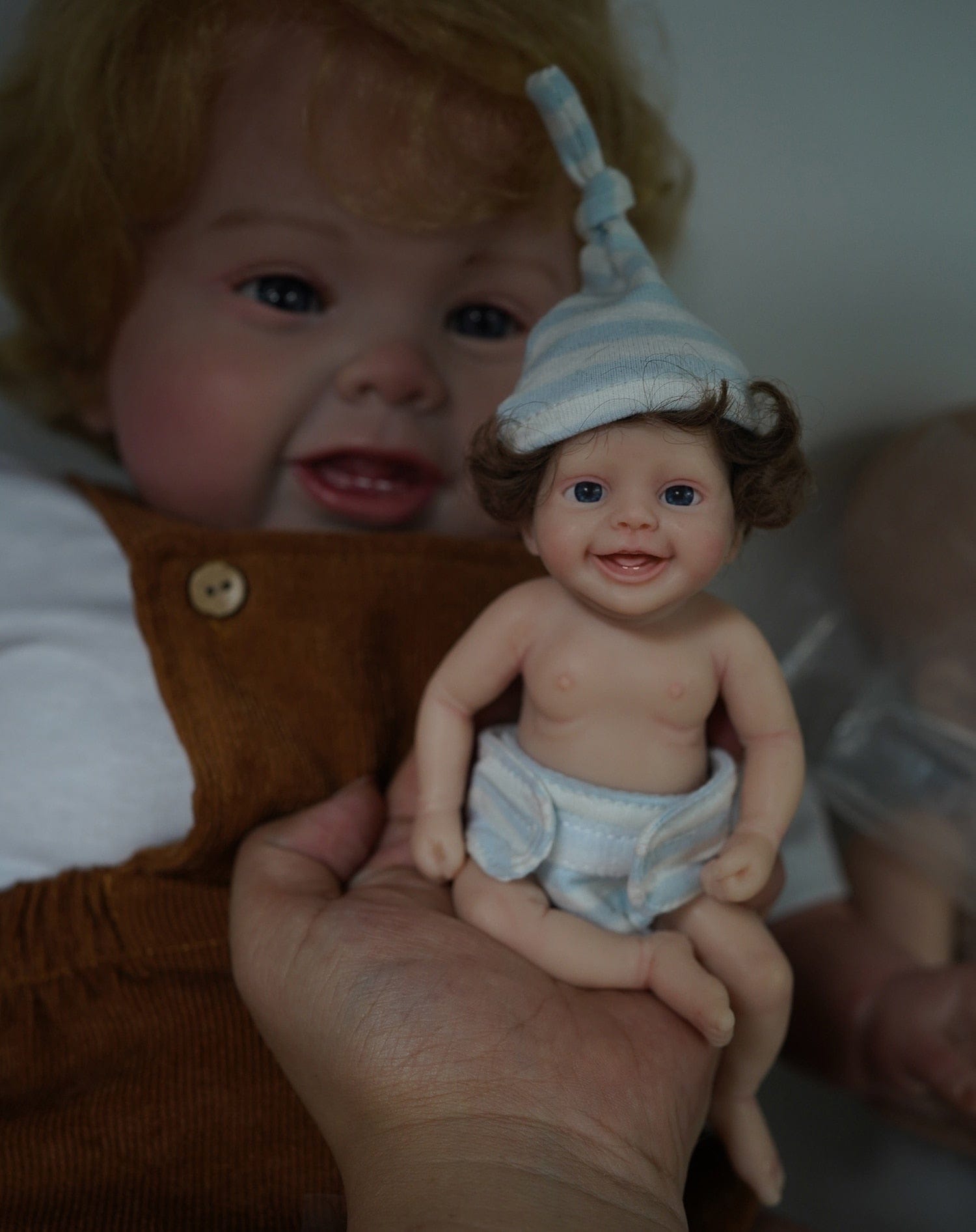 toys Mini Reborn Baby Boy Girl Silicon Lively Eyes doll