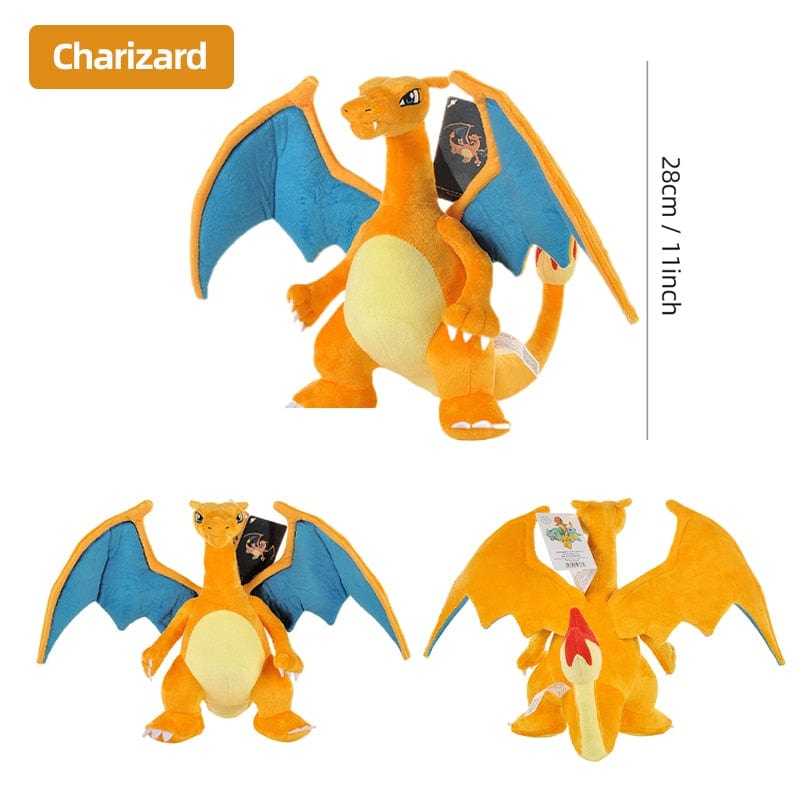 toys Pokemon Kawaii Pikachu Eevee Mew Charizard Stuffed Toys