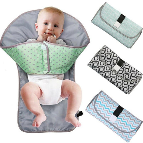 Multifunctional Waterproof Baby diaper changing pad - EssentialsOnEarth