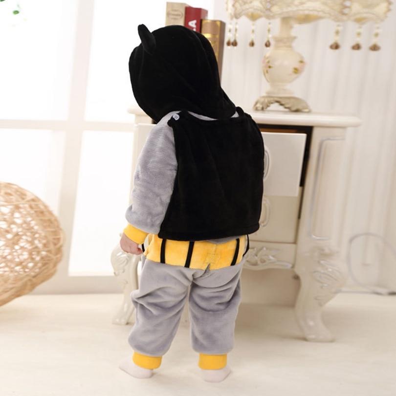 Baby Products Baby Boy Girl Hooded Rompers Cosplay Costume Batman Superman