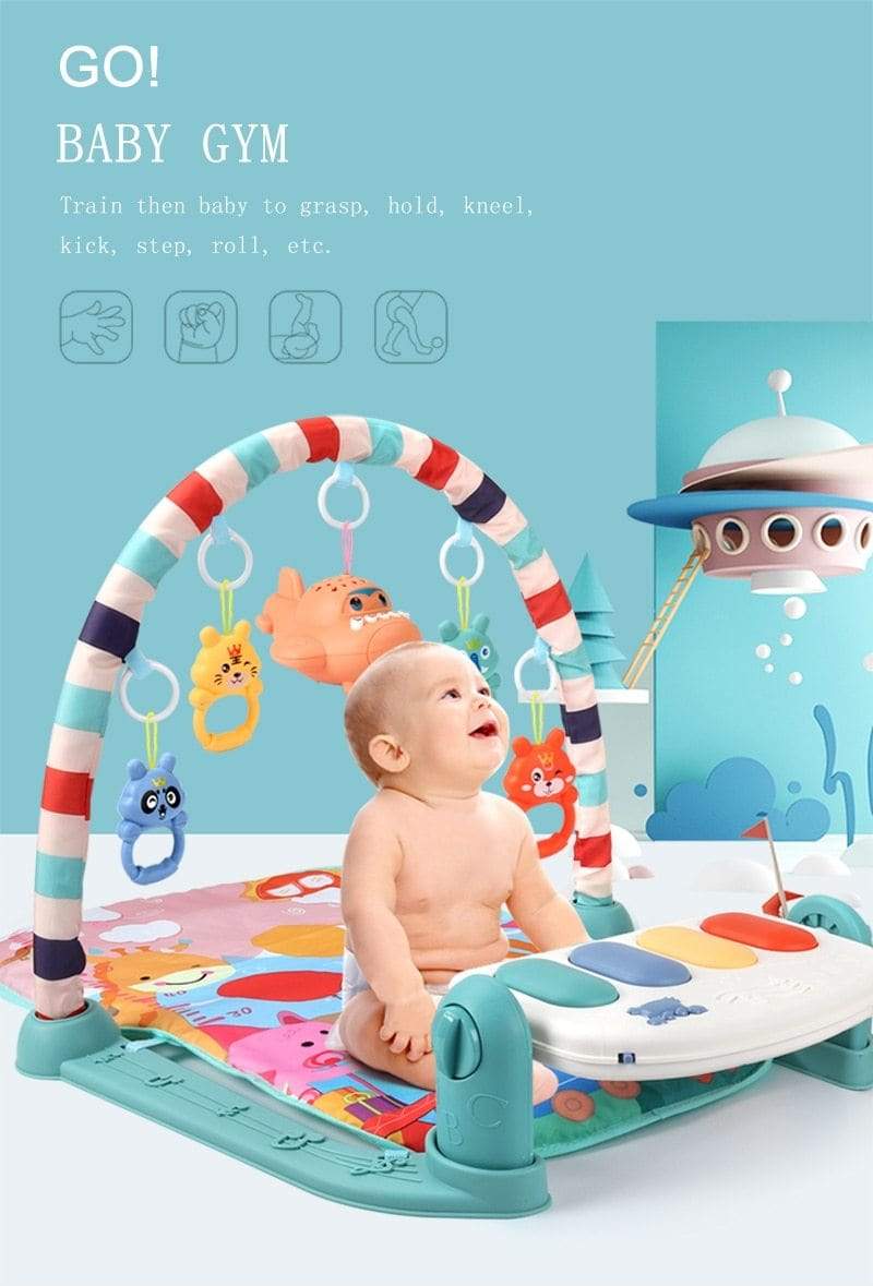 Baby Products Baby Play Gym Mat With Lullaby Music Toys