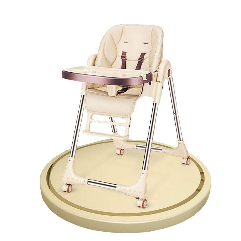 Baby Products Multi function Foldable Portable Baby High Chair with Wheels