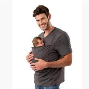 Baby Products Multifunction Shirts Plus Size Baby Carrier Kangaroo T-Shirt For Mums and Dads!
