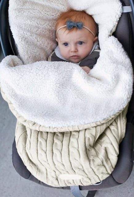 Baby Products Stroller Super Soft Warm Swaddle Wrap for Infant Boys Girls