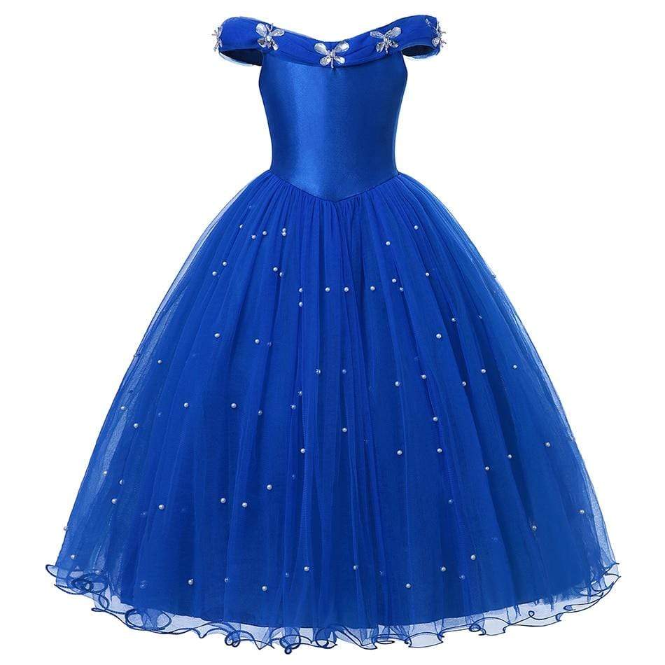 costume Princess Cinderella Girls Cosplay Costume Dress