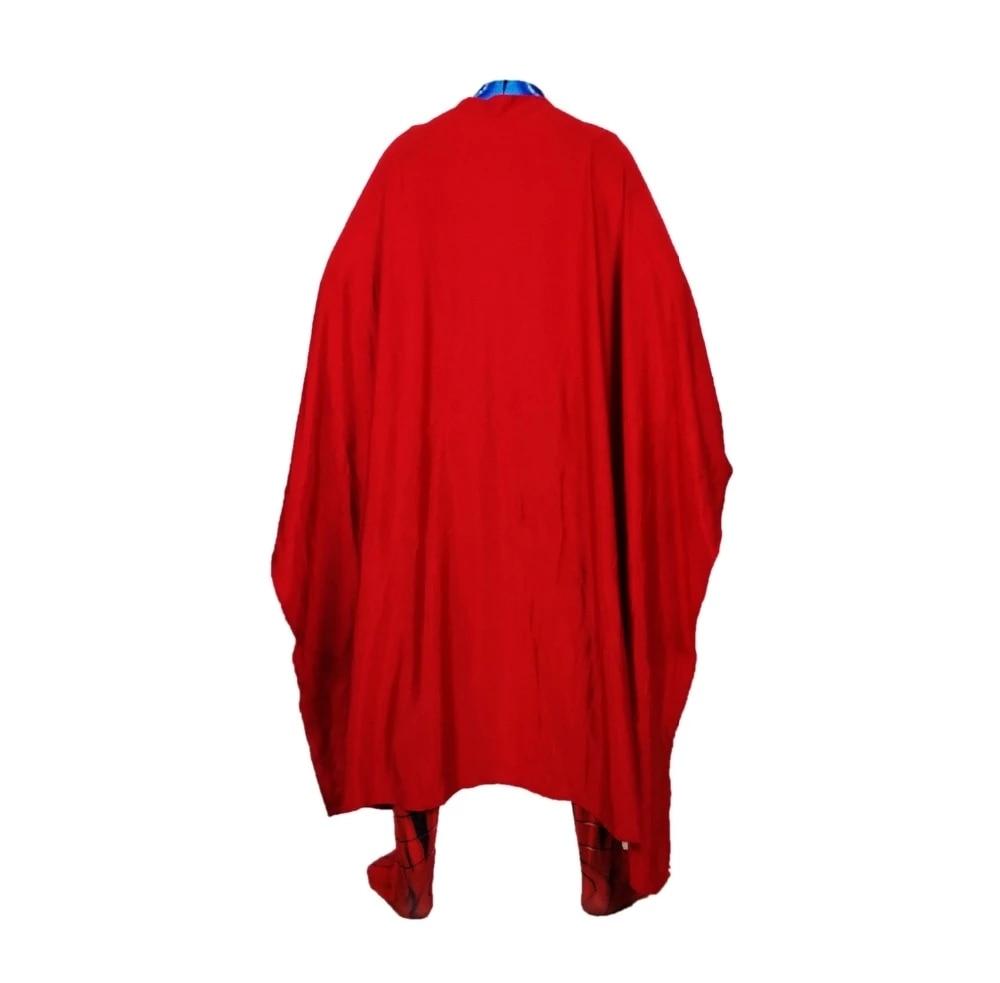 costume Superman Zentai Cosplay Costume Halloween Bodysuit