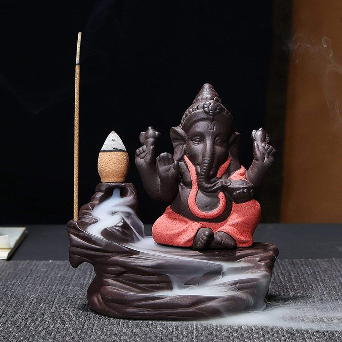 Elephant God Ganesha Meditation Ornaments Decoration Crafts