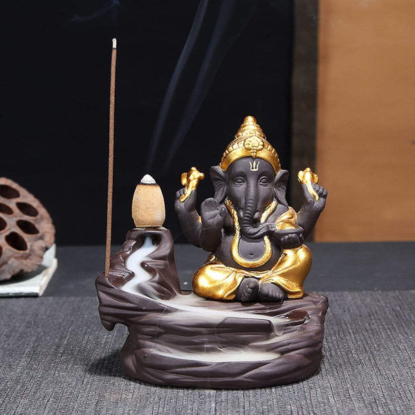 Elefantengott Ganesha Meditation Ornamente Dekoration Handwerk