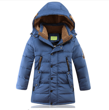 -30 Degree Children's Duck Down Winter Jackets Thickening Outerwear - EssentialsOnEarth
