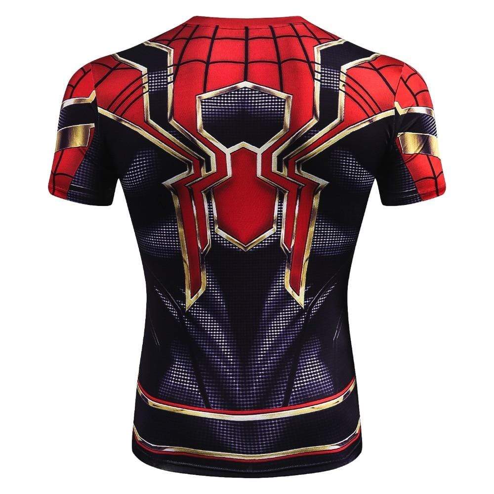 marvel 3D Printed Marvel Spider Man Cosplay Shirt