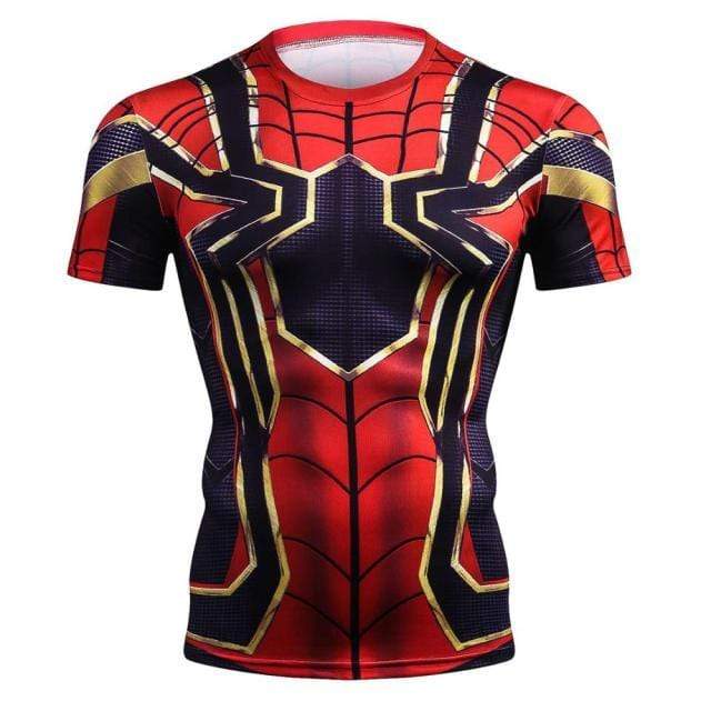 marvel 3D Printed Marvel Spider Man Cosplay Shirt