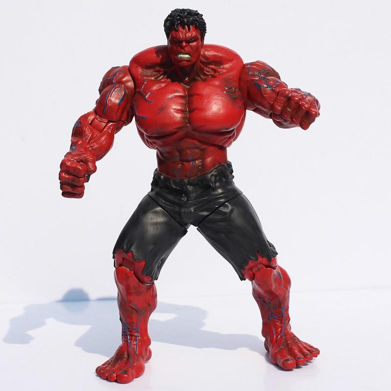 marvel collection Marvel Avengers superhero Red Hulk Action Figure