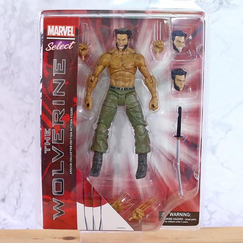 marvel collection Marvel Select X-Men The Wolverine Logan PVC Action Figure