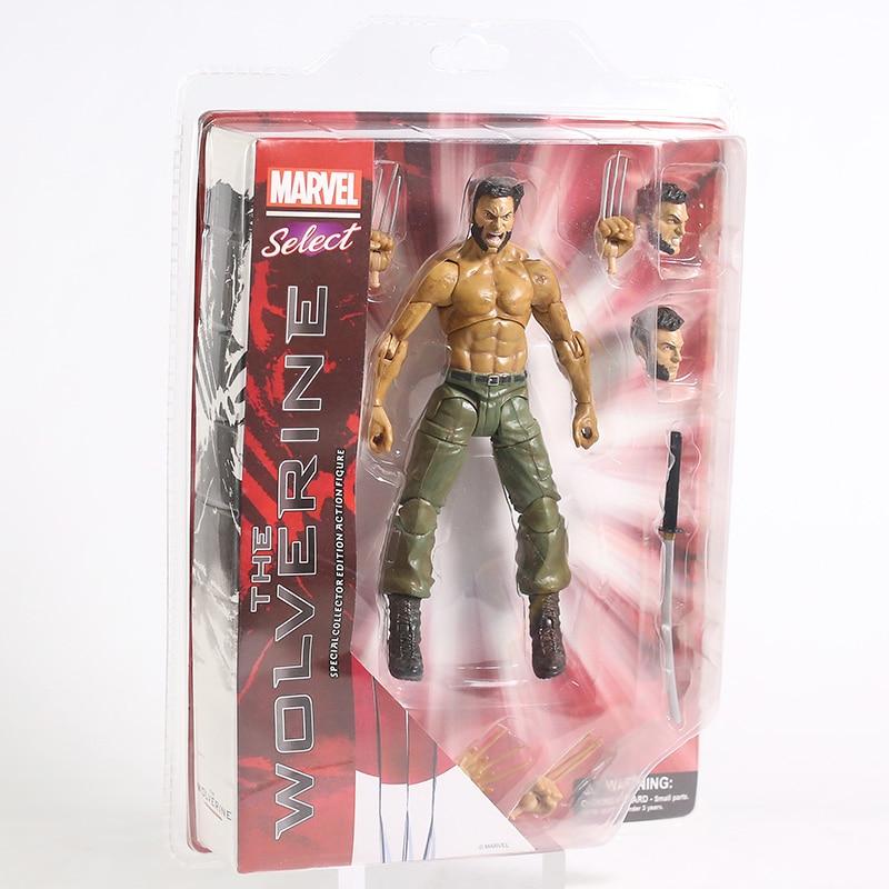 marvel collection Marvel Select X-Men The Wolverine Logan PVC Action Figure