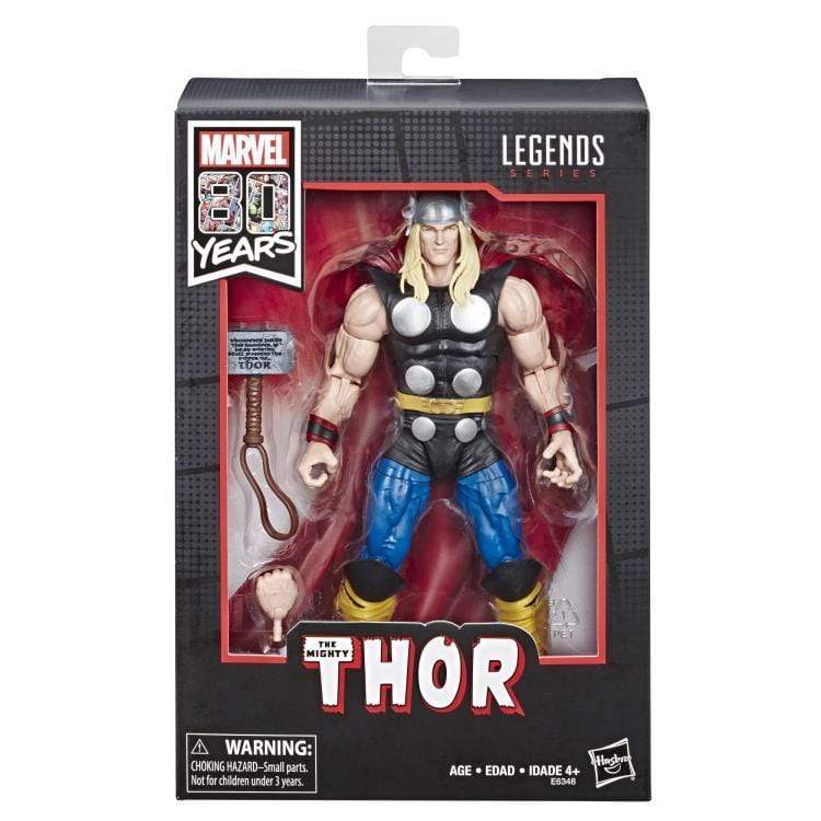 marvel Hasbro Marvel 80th Anniversary Legends Series Thor Collectible Action Figure