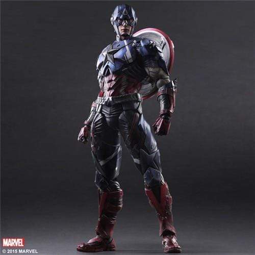 marvel Play Arts 27cm Marvel Captain America Action Figure