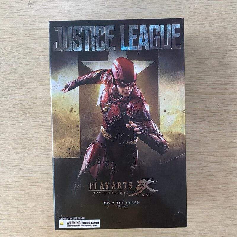 marvel Play Arts DC Justice League Flash Action Figures