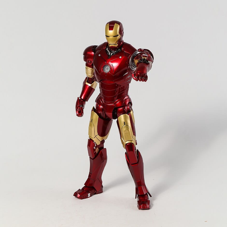 Toys and Games Avengers IronMan MK3 MARK III with LED Light Action Figure