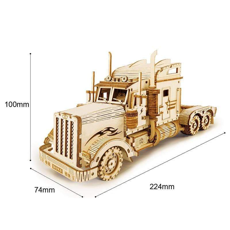 Toys and Games Train Model 3D Wooden Puzzle Toy