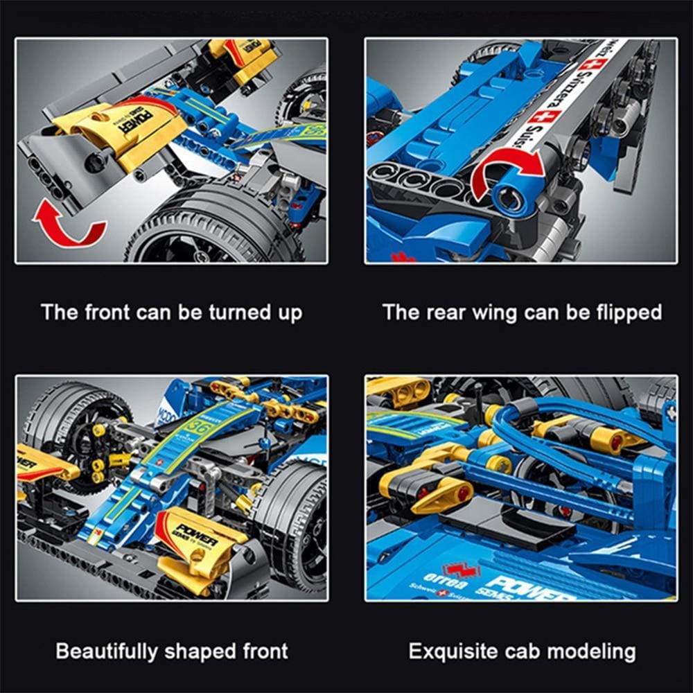 toys High-tech Super Racing Car GTE SUV Sports Building Blocks