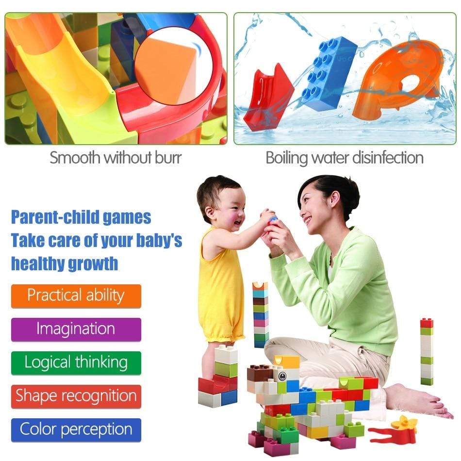 Marble Race Run Building Blocks