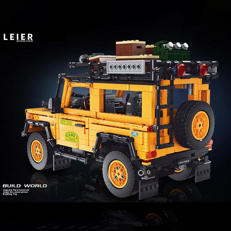 toys SUV Land Rover Defender Off road Vehicle Building Blocks